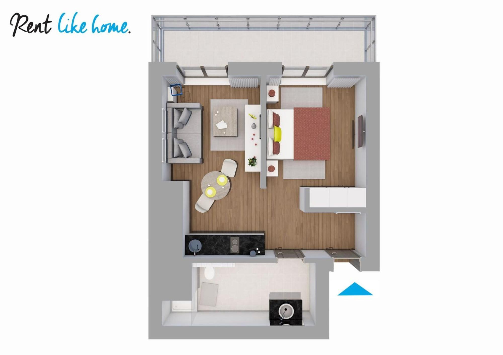 Rent Like Home - Oxygen Wronia 45 II 华沙 外观 照片
